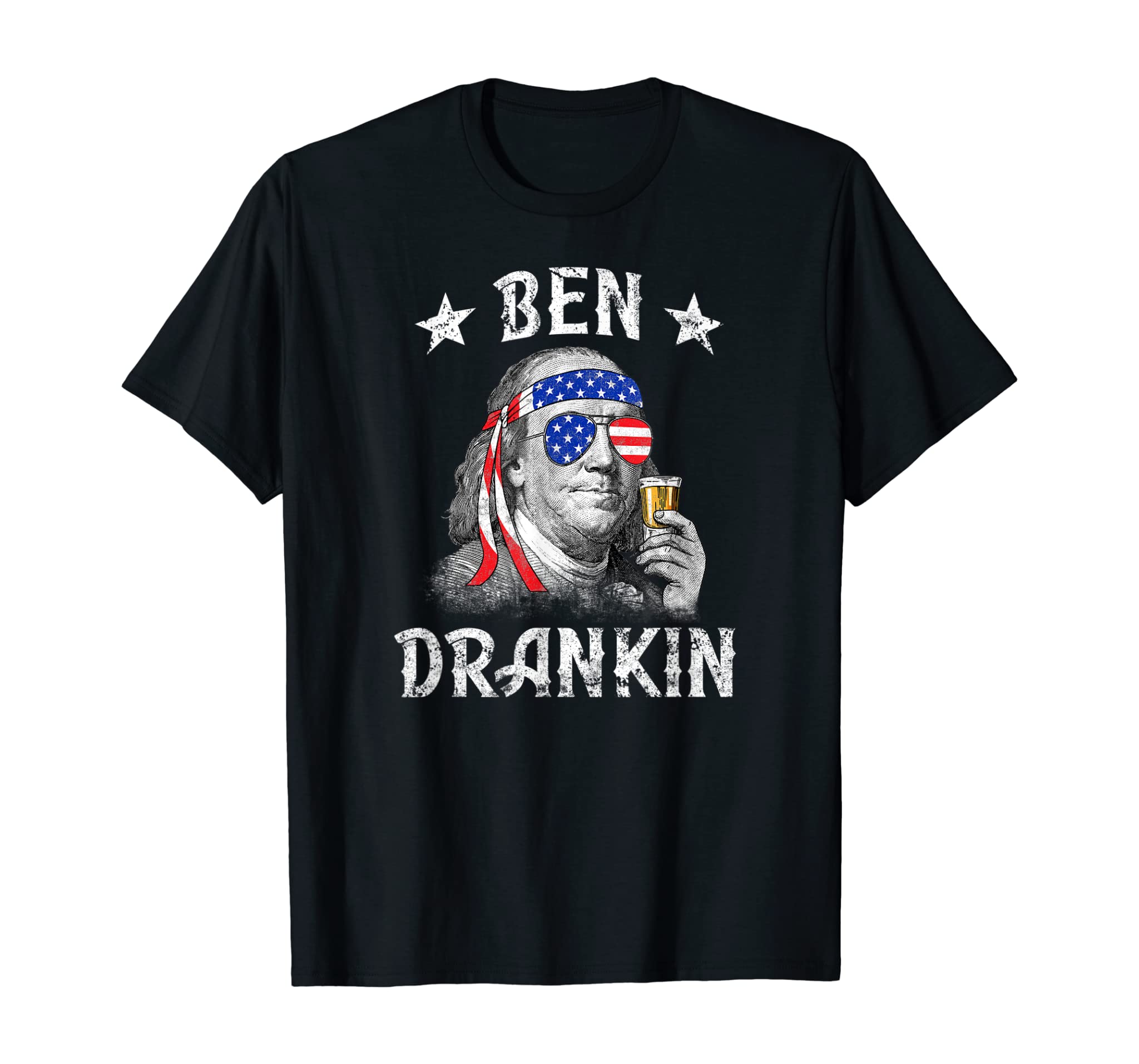 Ben Drankin Funny 4th of July T-Shirt