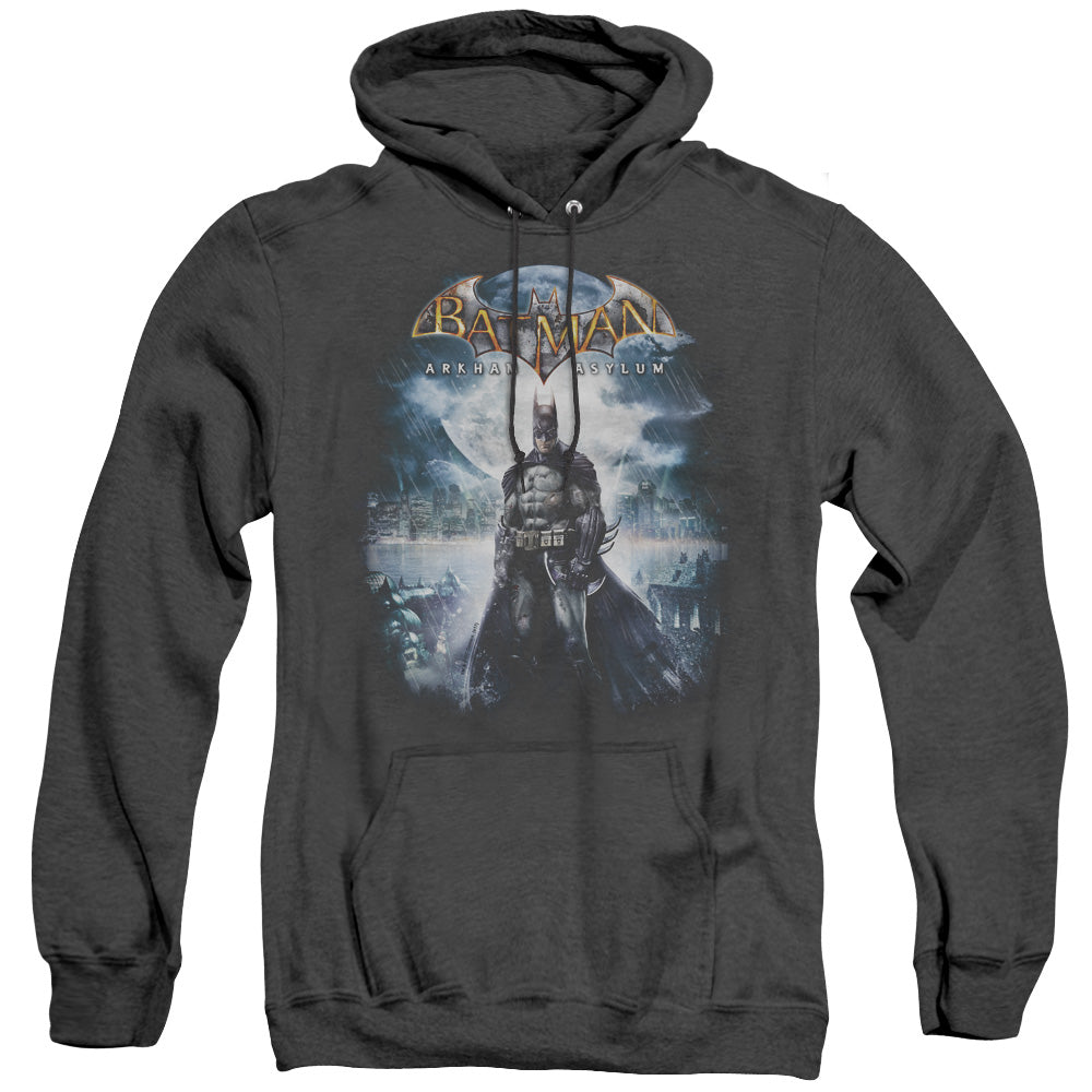 Batman Aa Game Cover Heather Mens Hoodie Black