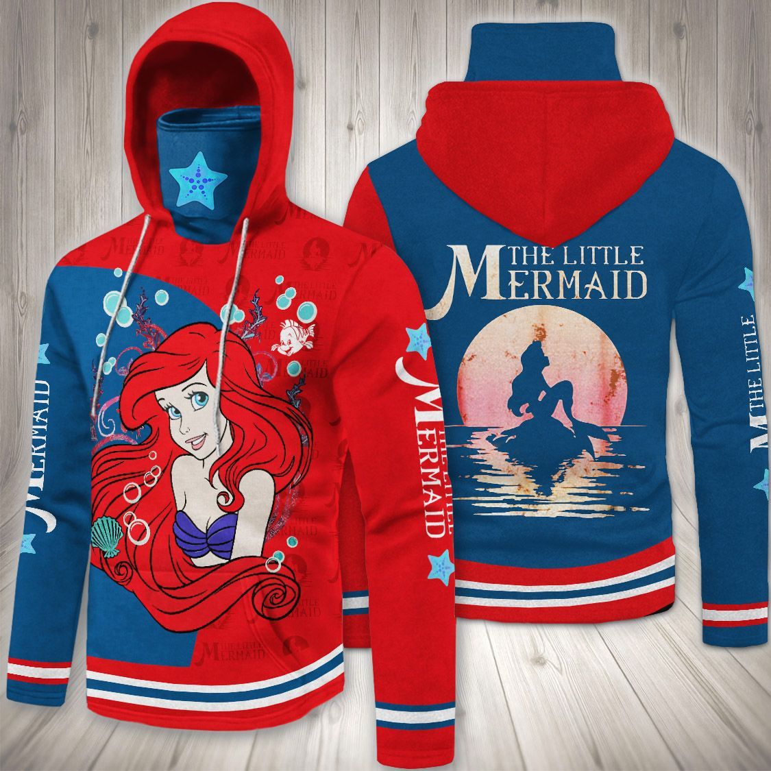 The Little Mermaid Hoodie With Gaiter Ver 2