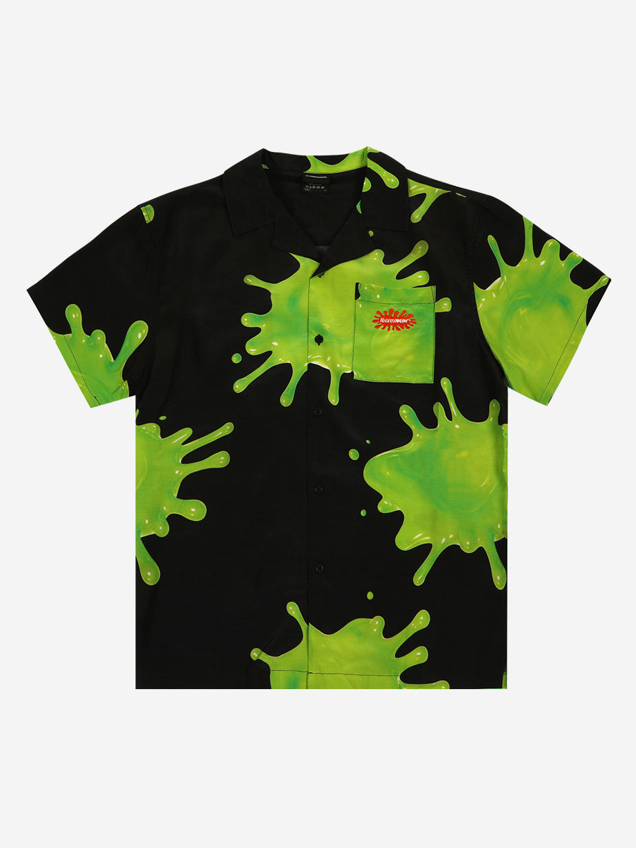 Slime Splat Button-Down Shirt