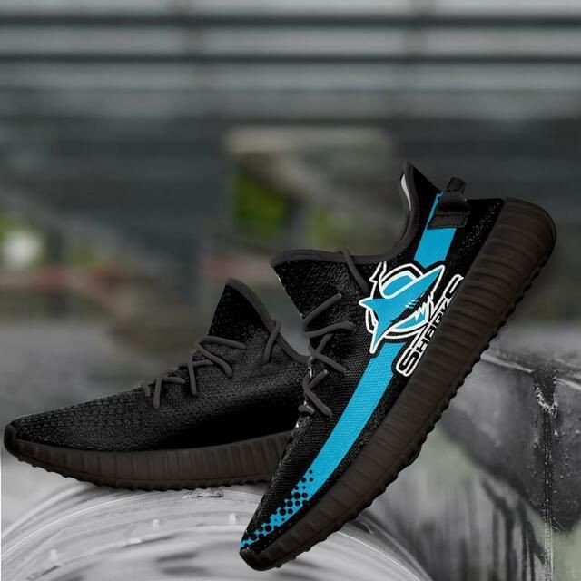 Cronulla-Sutherland Sharks Nrl Yeezy Customize Sneakers Sport Teams Top Branding Trends Custom Perfect Gift For Fans Shoes Yeezy Sneakers H99 1