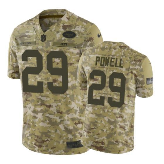 Bilal Powell Jersey NFL Camo New York Jets