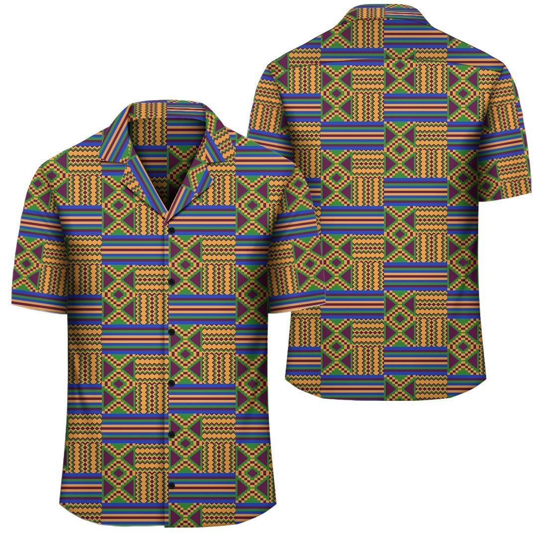 Africa Hawaiian Shirt – Kente Hawaiian Shirt Delicate Seamless