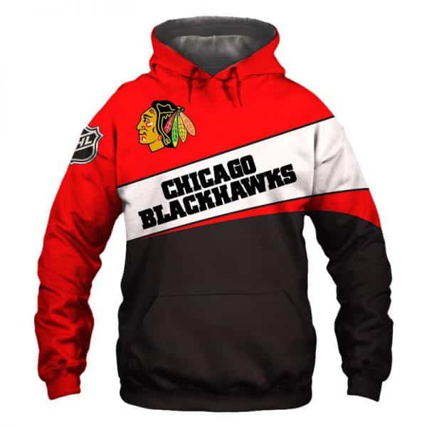 Chicago Blackhawks 3D Printed Hoodie/Zipper Hoodie 13