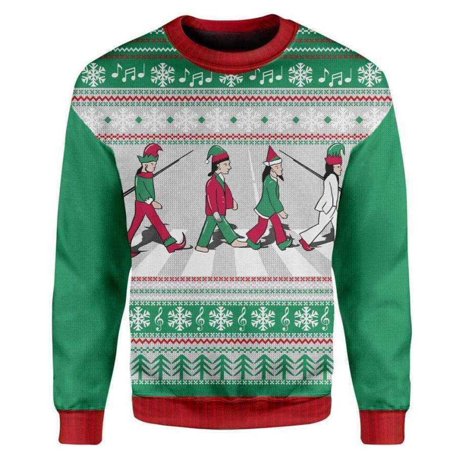 Custom T-shirt – Long Sleeves Ugly Christmas Christmas Sweater Jumper