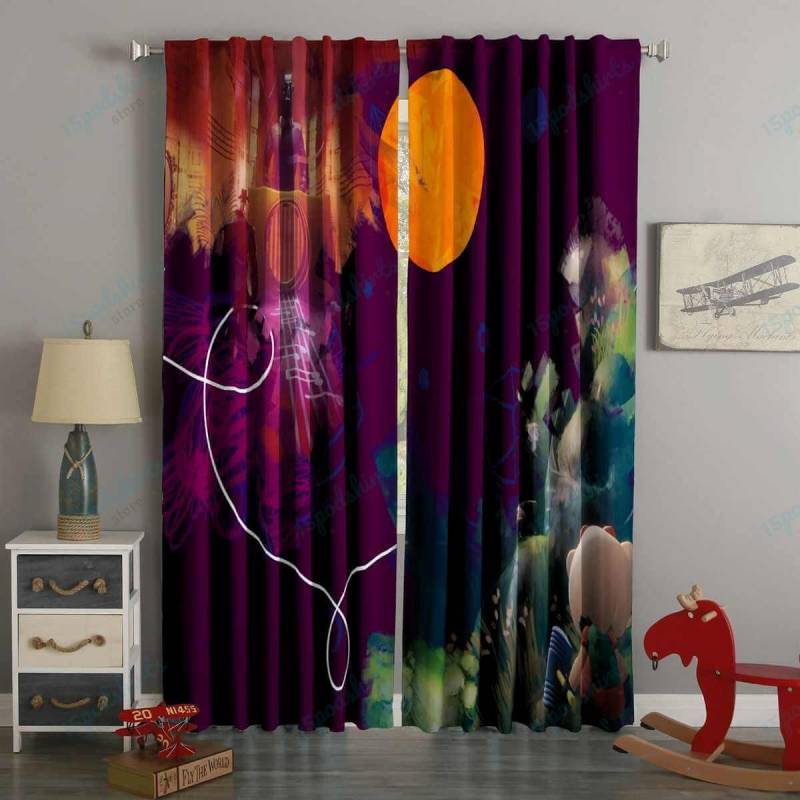 3D Printed Dreams Style Custom Living Room Curtains