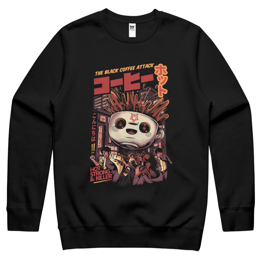 Black Magic Coffee Crewneck Sweatshirt