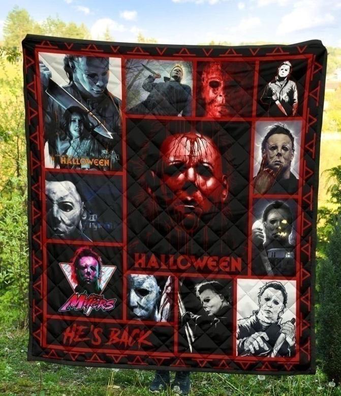 Michael Myers Halloween Quilt Blanket For Fan