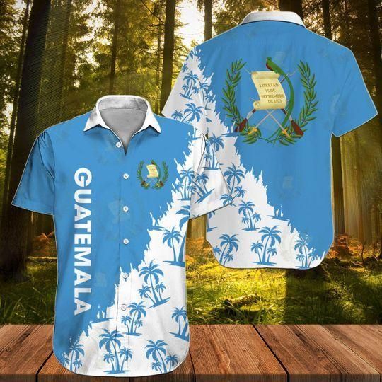 Guatemala Aloha Hawaii Shirt Colorful Short Sleeve Summer Beach Casual For Men And Women Ha62914