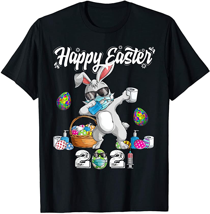 Dabbing Rabbit Easter Day Eggs Dab T-Shirt T-Shirt