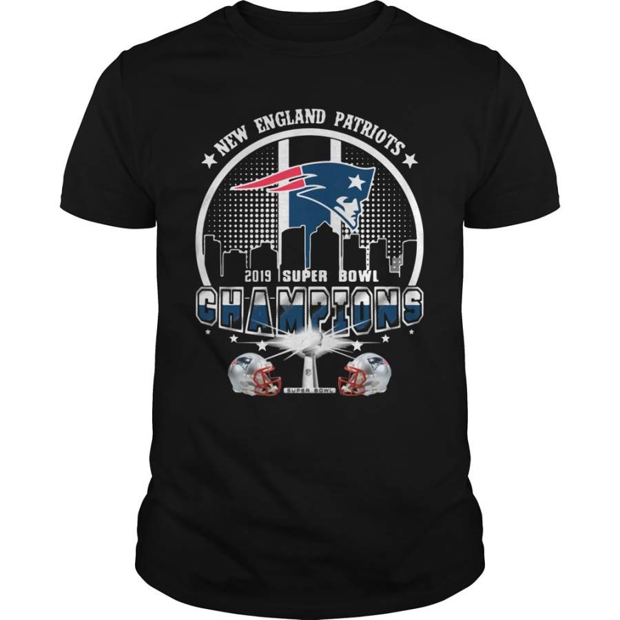 Football Champions New England Patriots Super Bowl 2019 T-Shirt