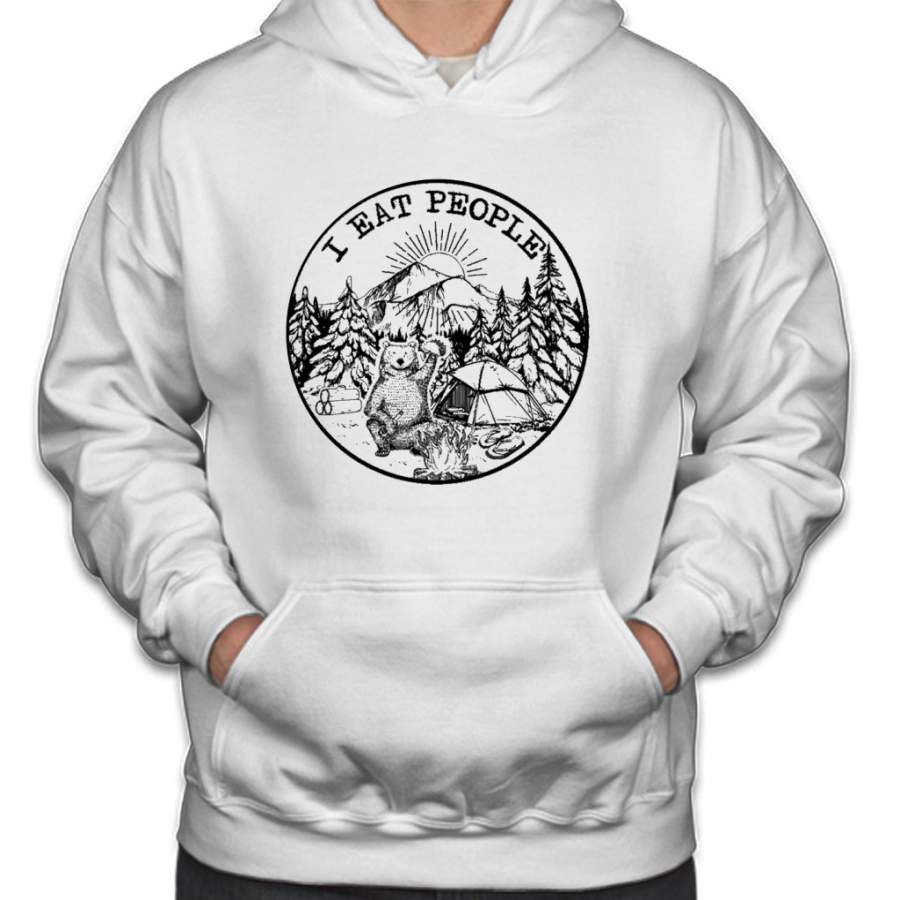 Camping I Eat People Bear Take Tacos T-shirts Hoodie