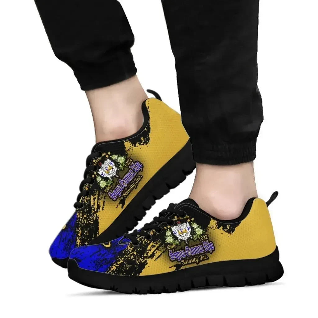 Sigma Gamma Rho Sneakers Paint Style