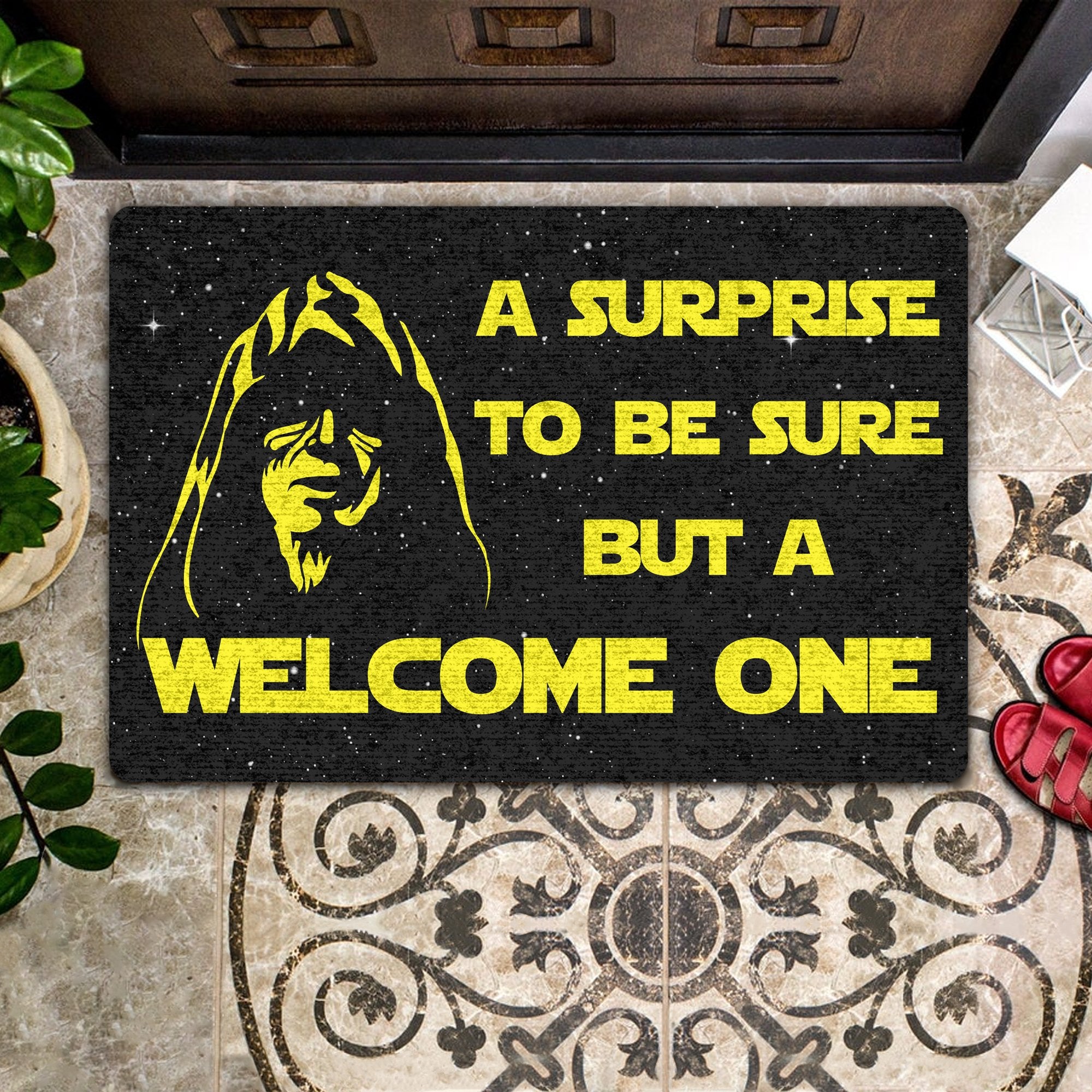 A Surprise To Be Sure But A Welcome One All Over Printing Doormat Pre2036