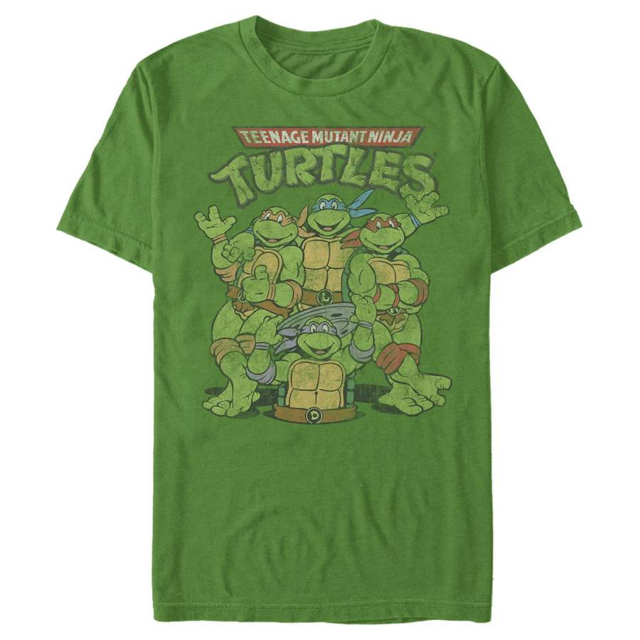 Teenage Mutant Ninja Turtles Men’s Best Friend Shot  T Shirt