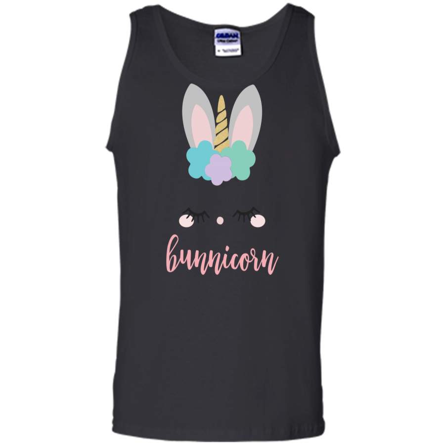 Bunnicorn Easter T-Shirt Girl Easter Bunny Gift Tank Top