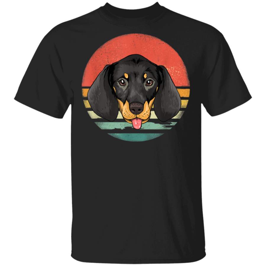 Retro Vintage Dachshund Dog Breed Lover Gift TShirt