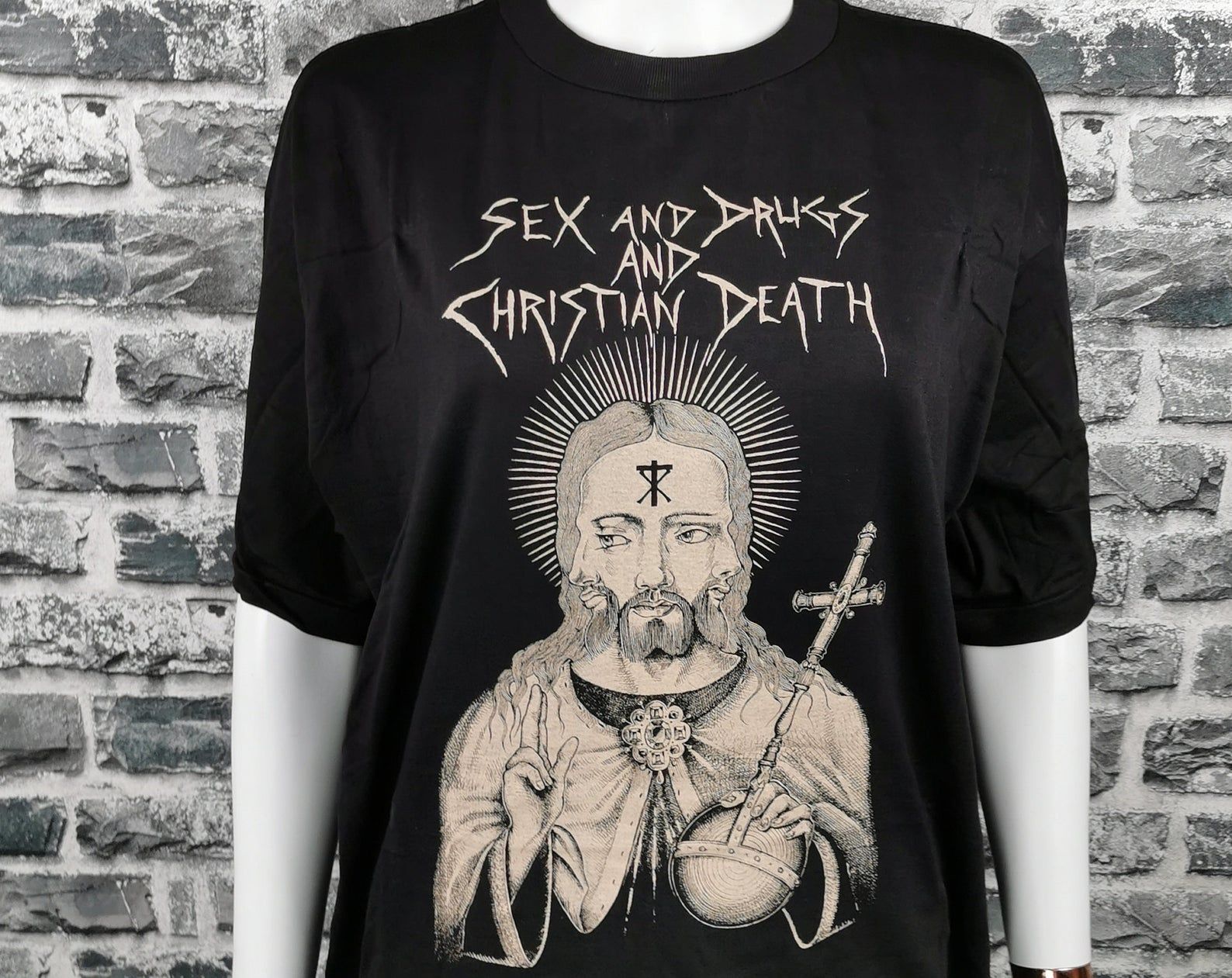 Christian Death 1988 Unworn Vintage T-Shirt Sex And Drugs And Christian ...