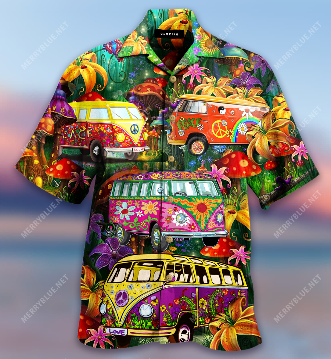 Hippie Vans On The Way Hawaii Shirt Ha8074