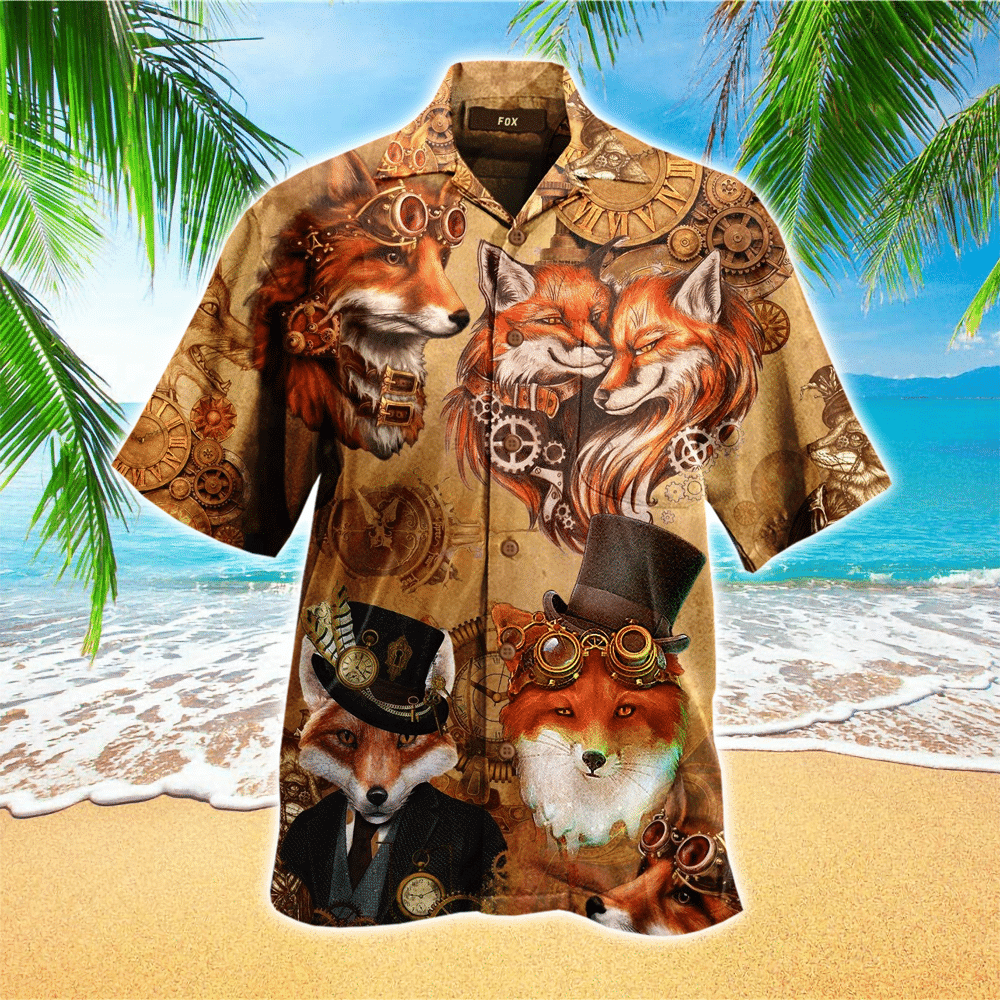 Fox Aloha Hawaiian Perfect Shirt For Lover Hawaiian Ha87546