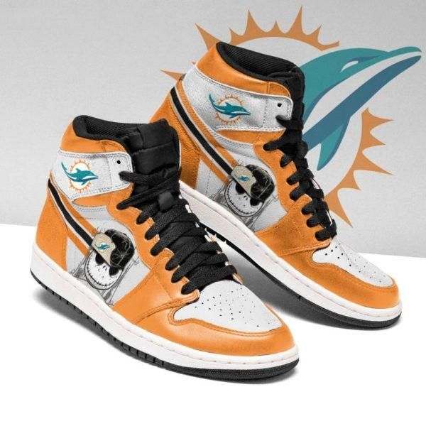 Miami Dolphins Air Jordan Sport Custom Sneakers