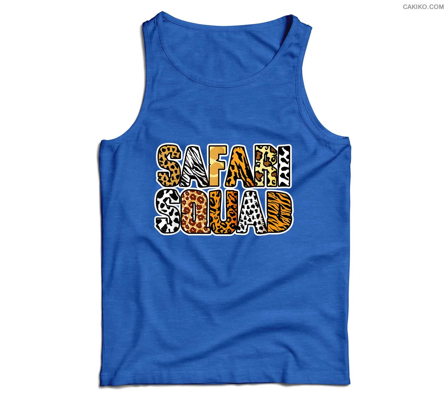 Safari Squad Africa Animals Zoo Men Tank Top