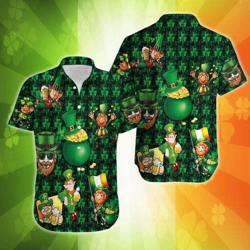 Irish Saint Patricks Day Hawaii Shirt Unisex Adult Ha29291