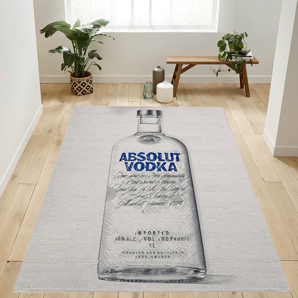 Absolut Vodka Area Rug For Gift Bedroom Rug Home US Decor