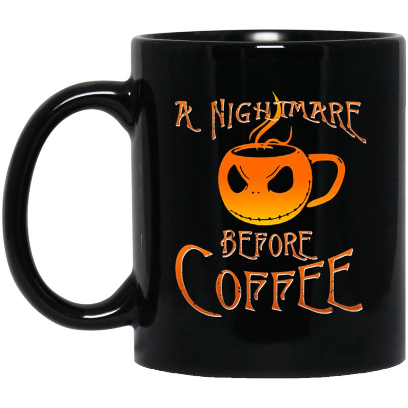 A Nightmare Before Coffee Jack Skellington Coffee Mug