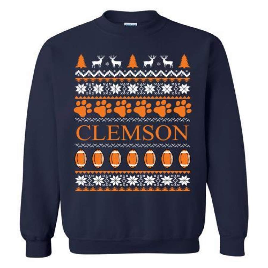 Clemson Tigers Christmas Sweatshirt