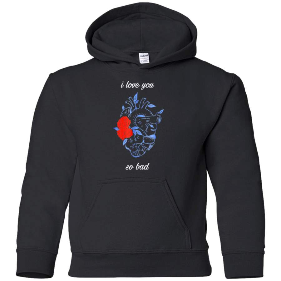 AGR I Love You So Bad Lany Shirt G185B Gildan Youth Pullover Hoodie