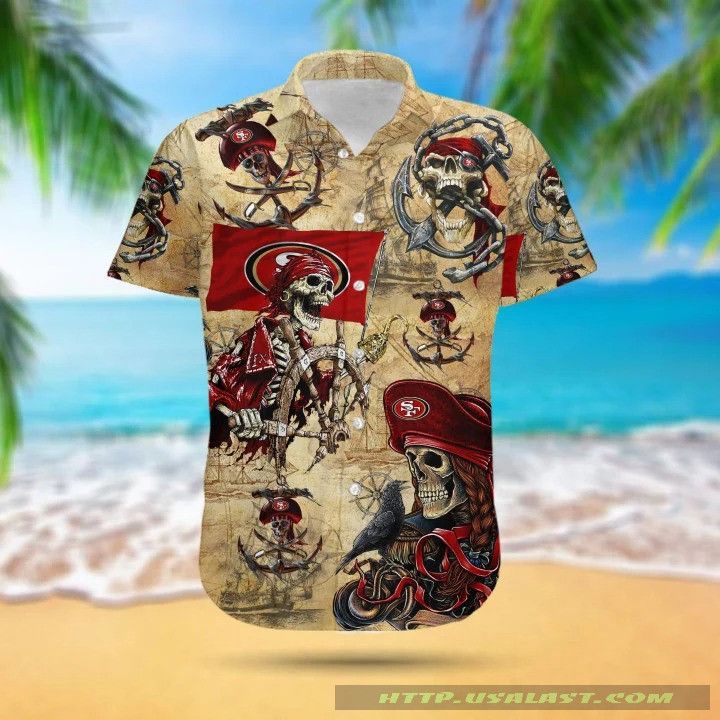 NCCA Purdue Boilermakers Skull Gold Red Hawaiian Shirt