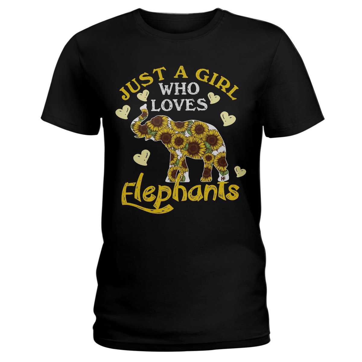 Elephant Lovers Shirt 07 Ez01 1009 Ladies T-Shirt