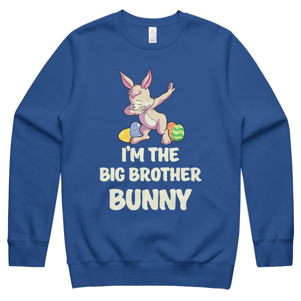 Brother Bunny Matching Family Group Easter Party Crewneck Sweatshirt