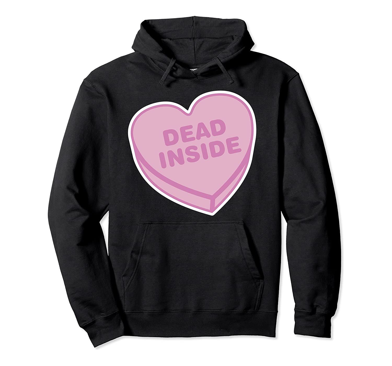 Valentines Day Heart Candy Graphic Cute Retro Vintage Party Pullover Hoodie