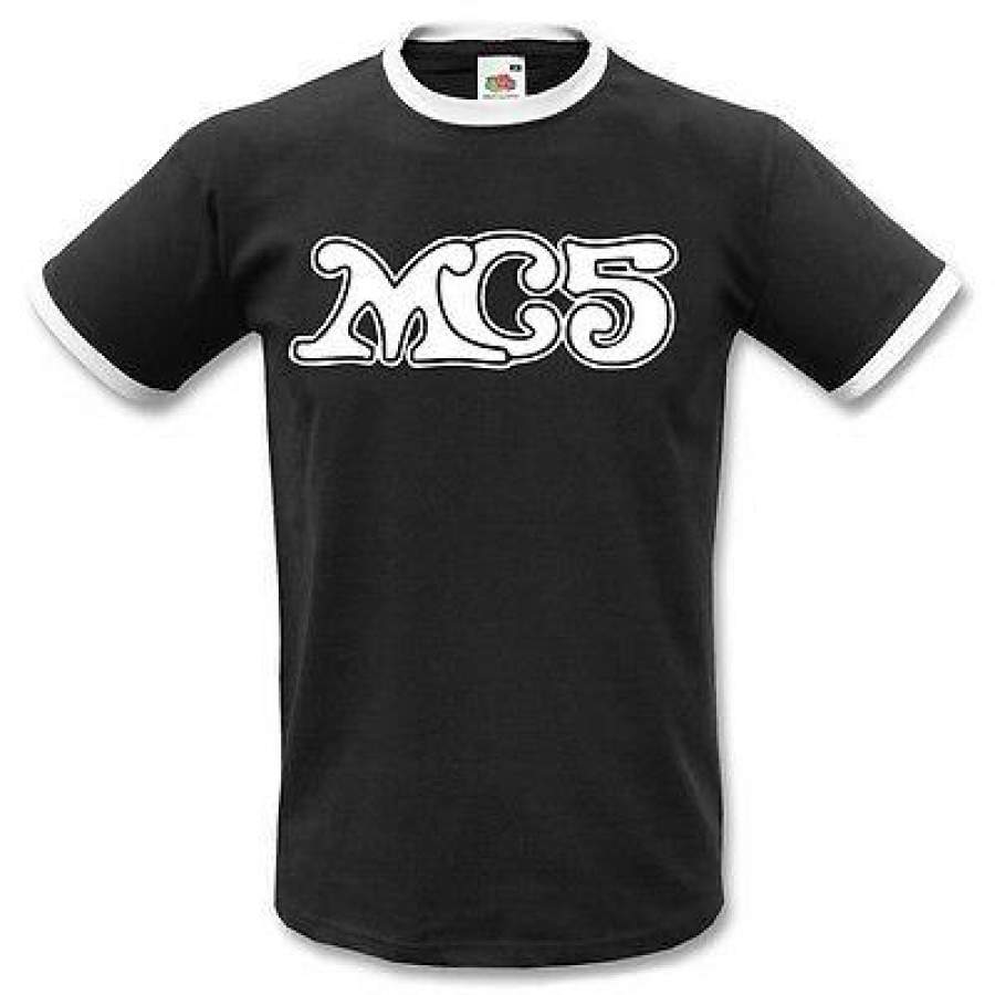 MC5 Ringer – Punk, Garage Rock, Detroit, Black Or White T-Shirt