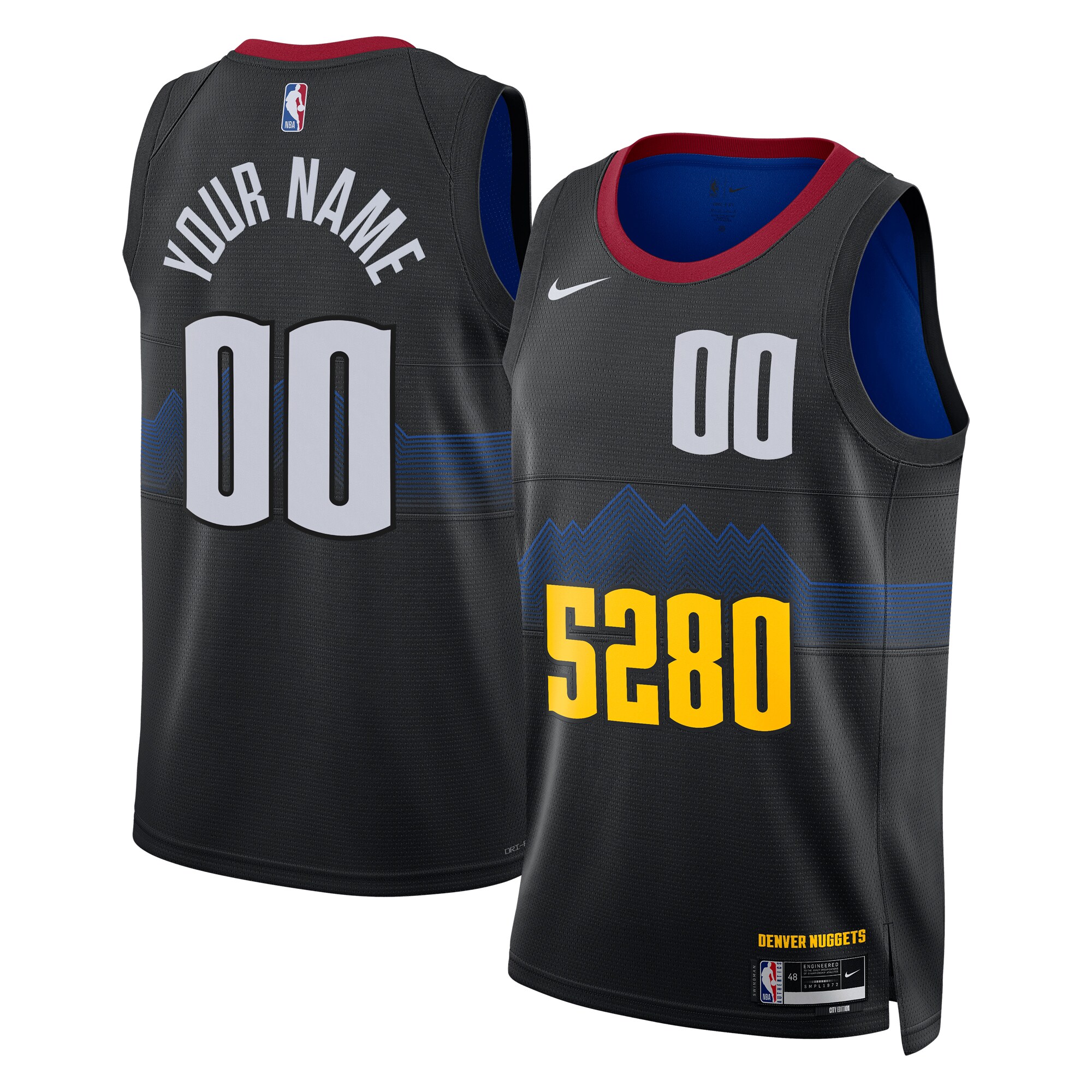 Denver Nuggets City Edition Swingman Jersey 23 – Custom – Unisex