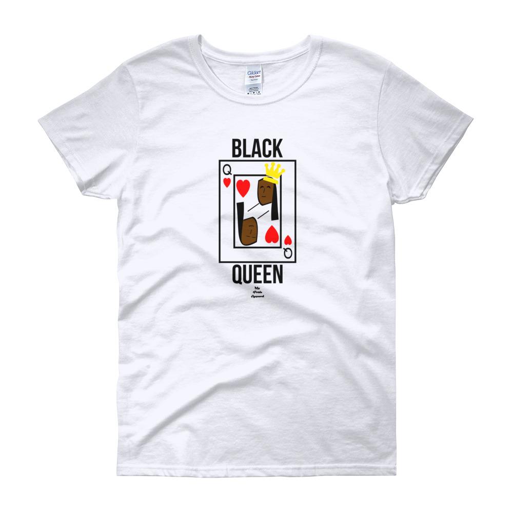 Black Queen Card – Women’s short sleeve t-shirt