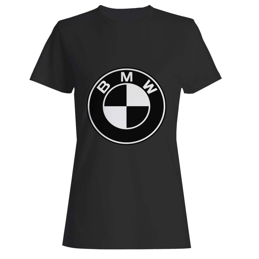 Bmw Black White Emblem Logo Woman’s T-Shirt