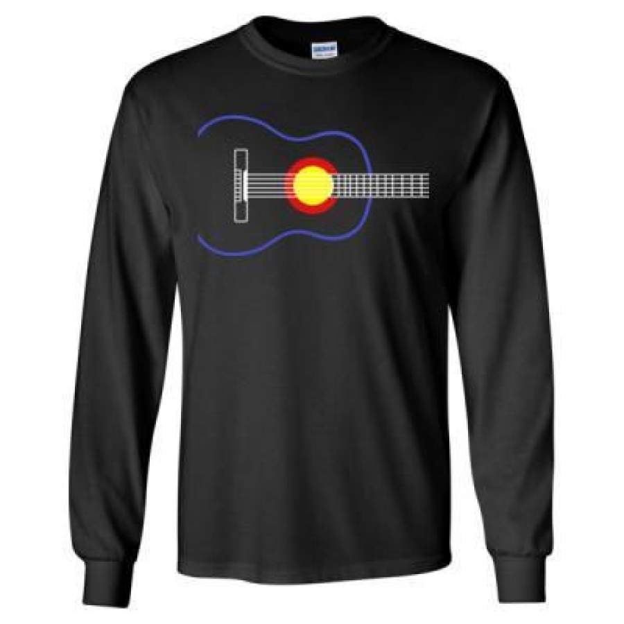 AGR Colorado Guitar Rocks – Long Sleeve T-Shirt