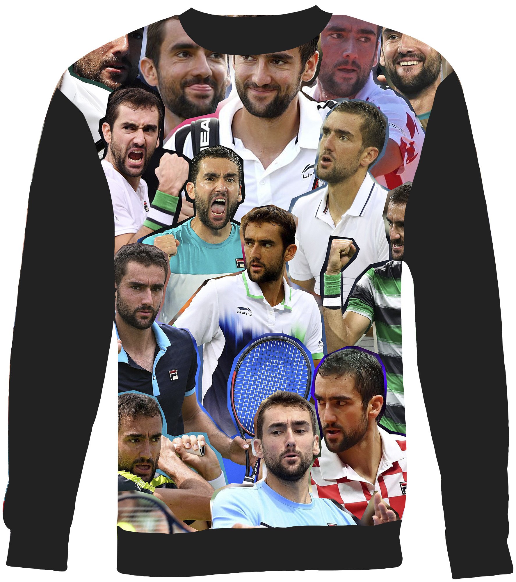 custom photo collage sweatshirt