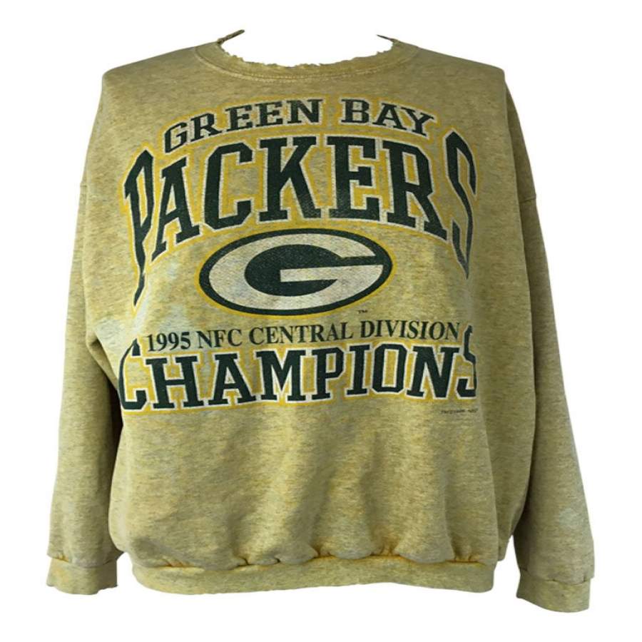 Vintage Green Bay Packers Graphic Sweatshirt S0336