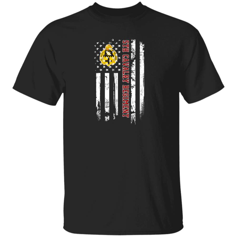 5th Cavalry Regiment Veteran American Flag Tshirt Veterans Day Christmas Gift Mug