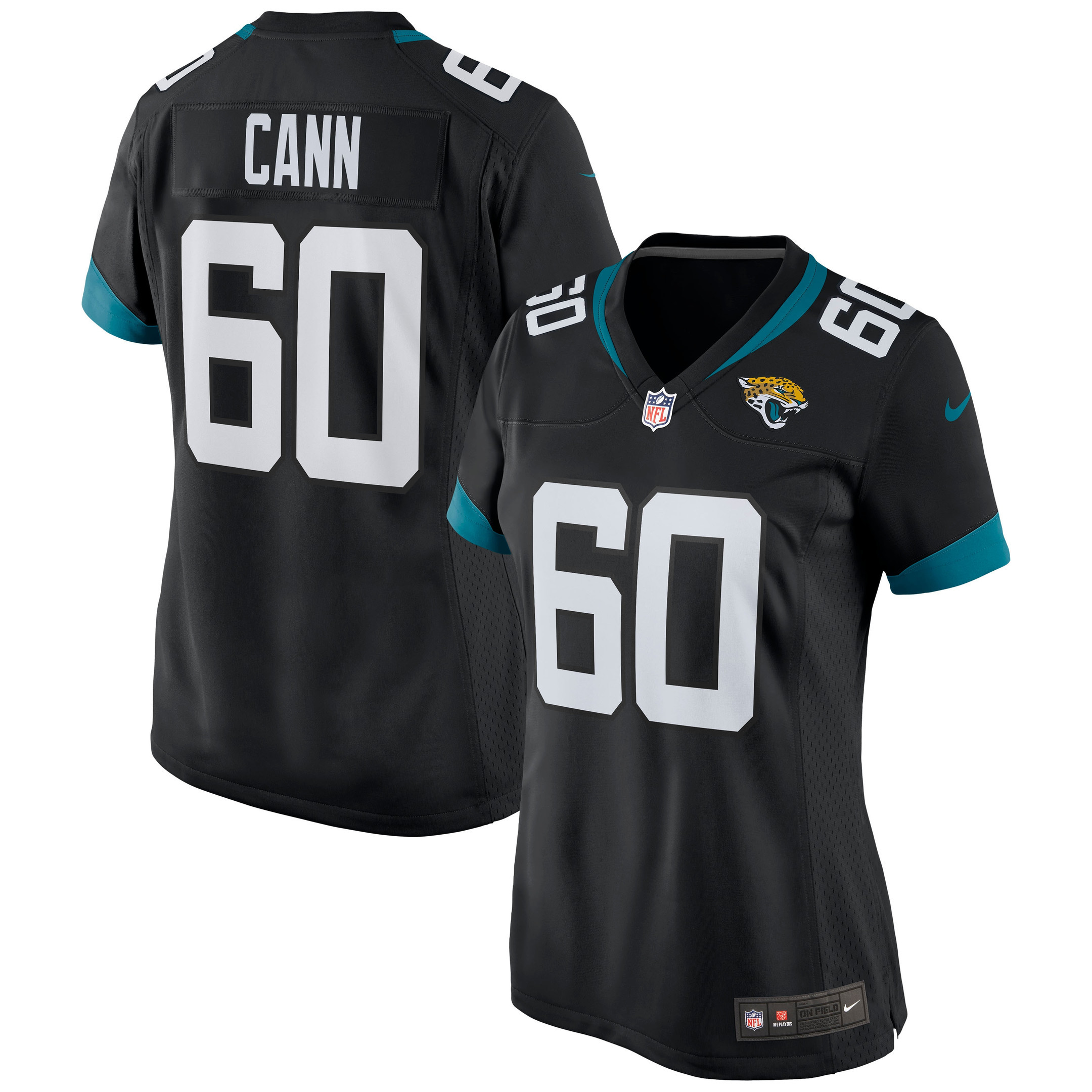 Aj Cann Jacksonville Jaguars Womens Game Jersey Black NFL