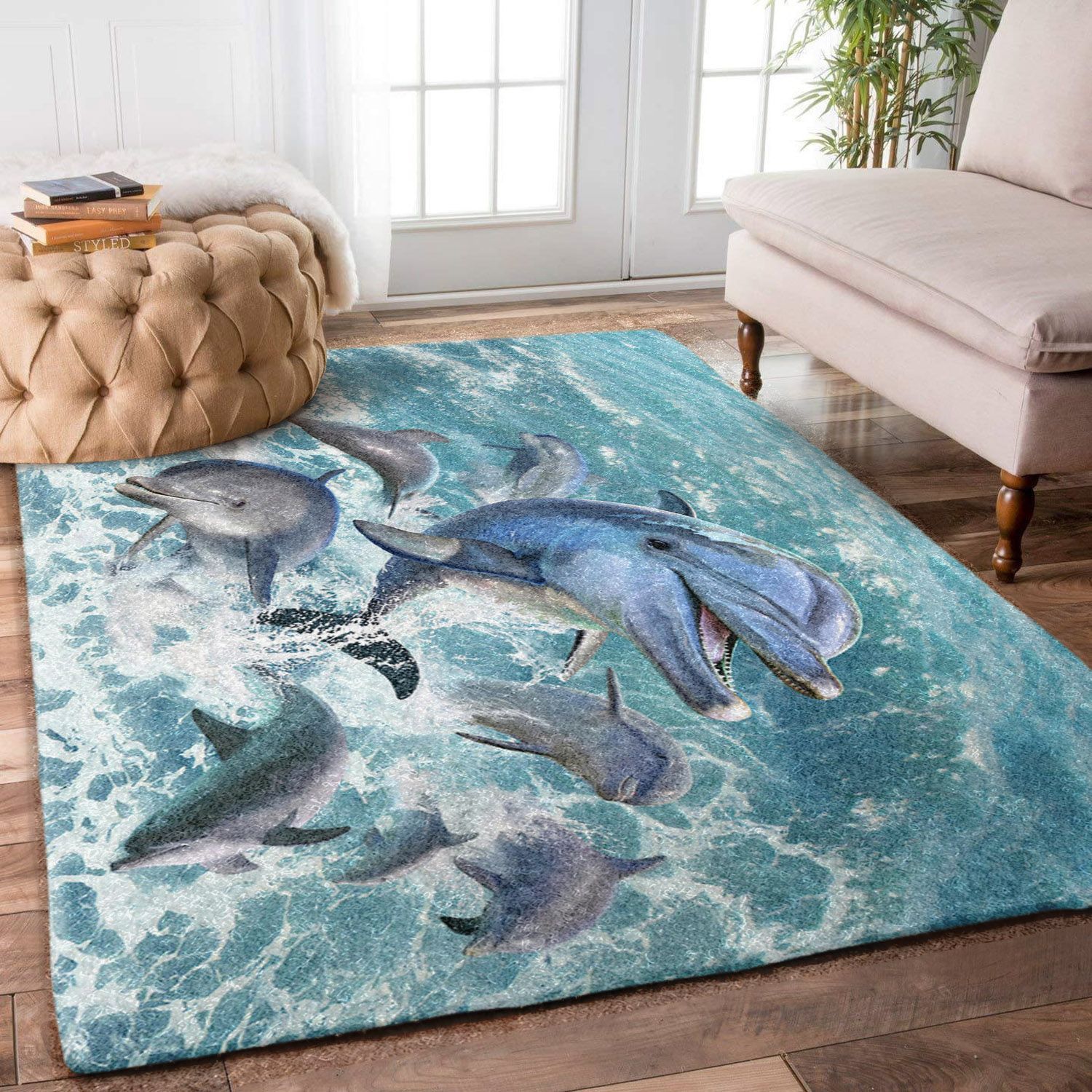 3D Dolphin Jump HM3011003M Rug