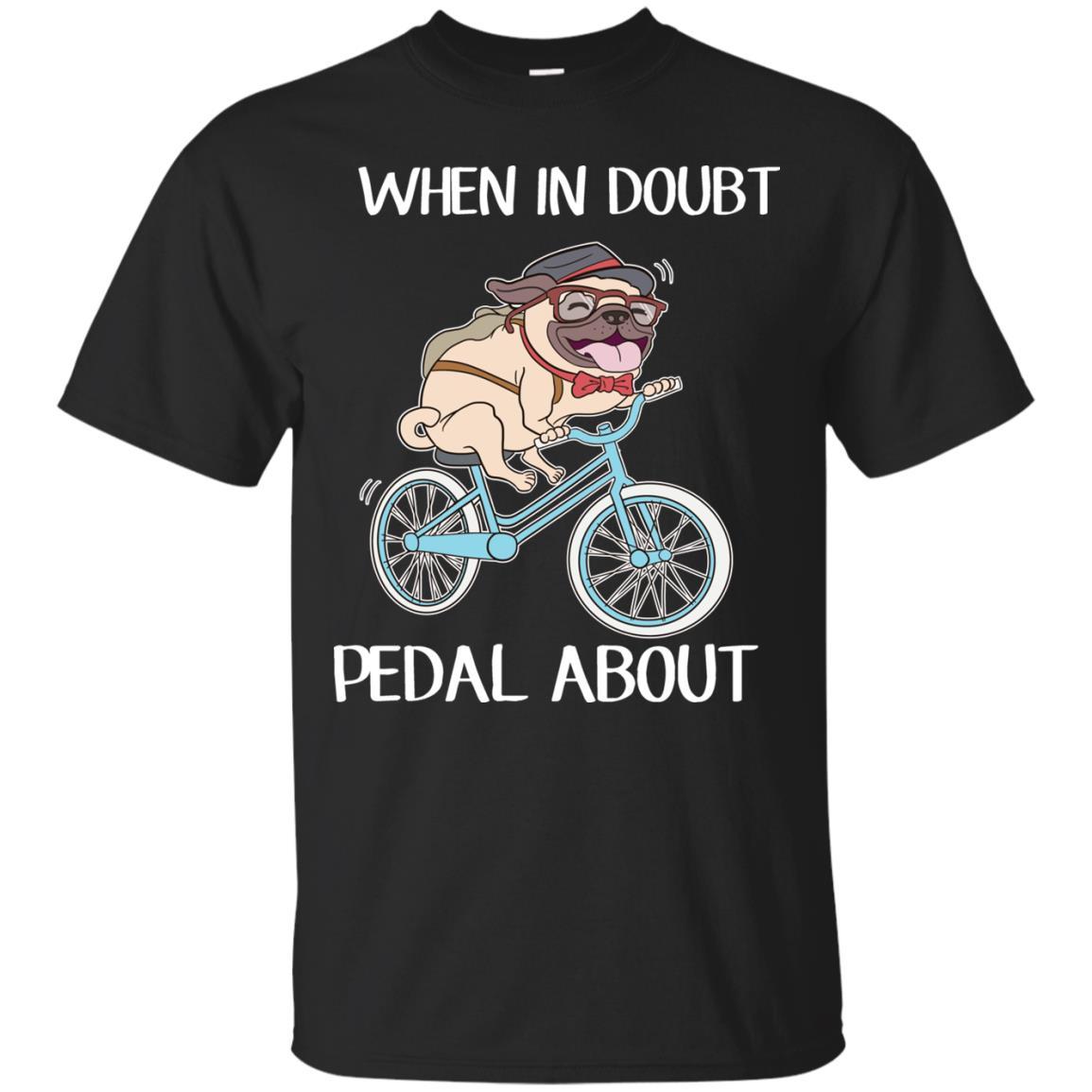 Cute Pug Cycling Tshirt For Puppy Gift Tee Shirt