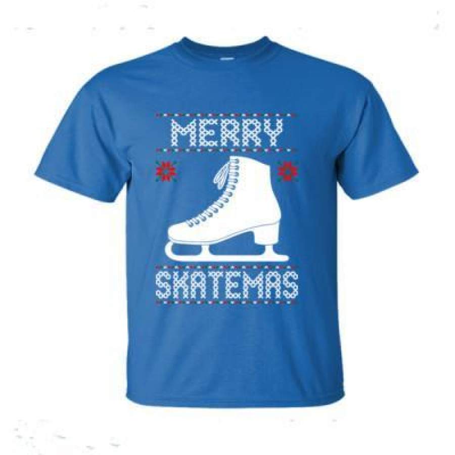 AGR Merry Skatemas Ugly Christmas Sweater – Ultra-Cotton T-Shirt