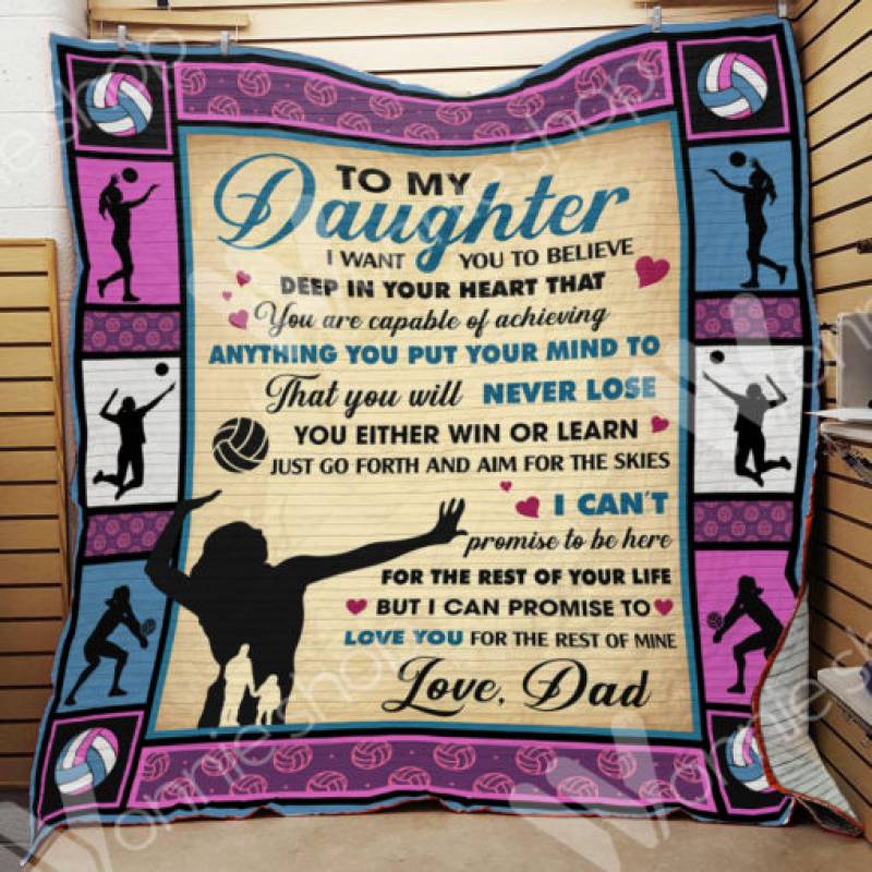 Volleyball Daughter Blanket NOV2202 90O47