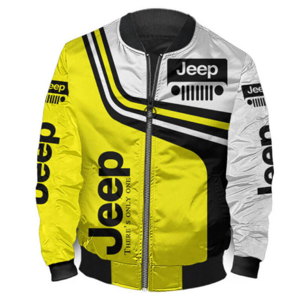 Bomber Jacket Jeep, Jeep 3D Spring Autumn, Mens Casual Jacket Nd14