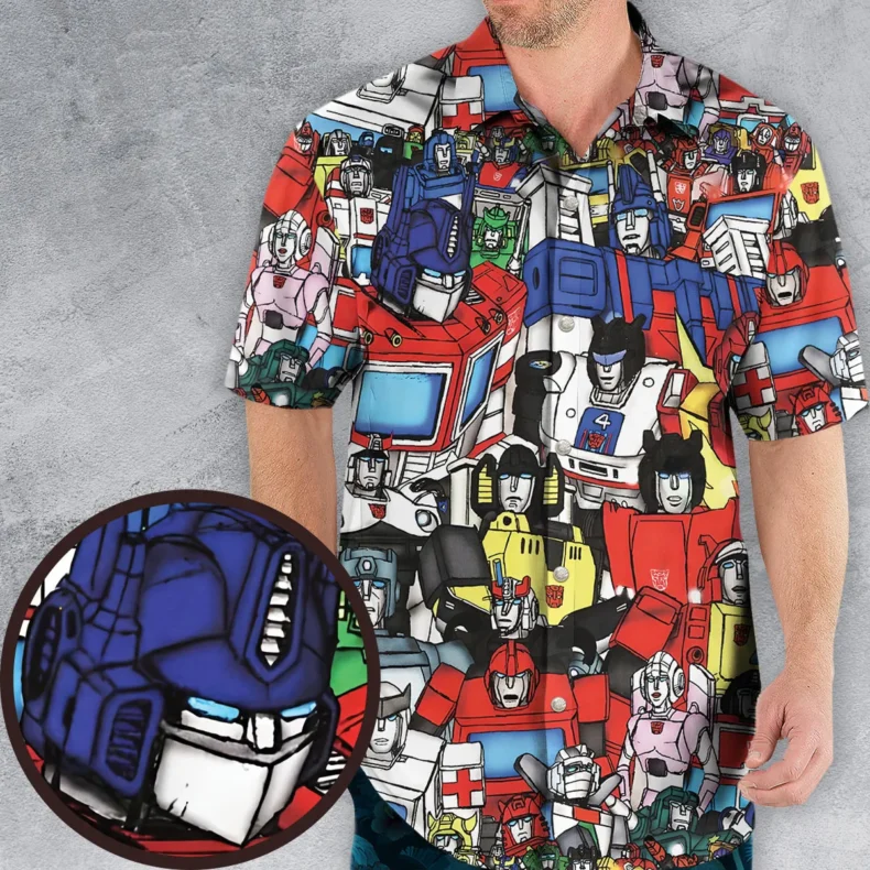 All The Autobot Hawaiian Shirt